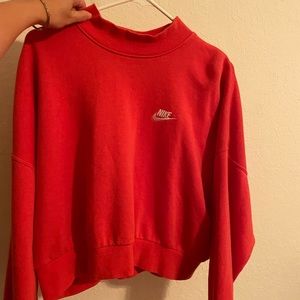 Nike Pink Salmon Crew Neck Fleece